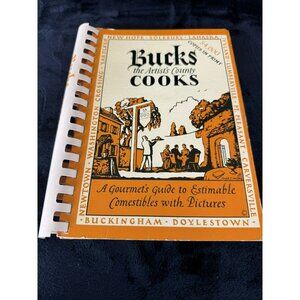 Bucks the Artist's County Cooks Cookbook Woman's Auxiliary Trinity Chapel, PA